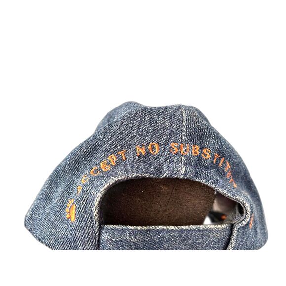 Boyds Bears Womens Hat Denim Suede Baseball Cap Vintage Bearwear Friends - Picture 4 of 6